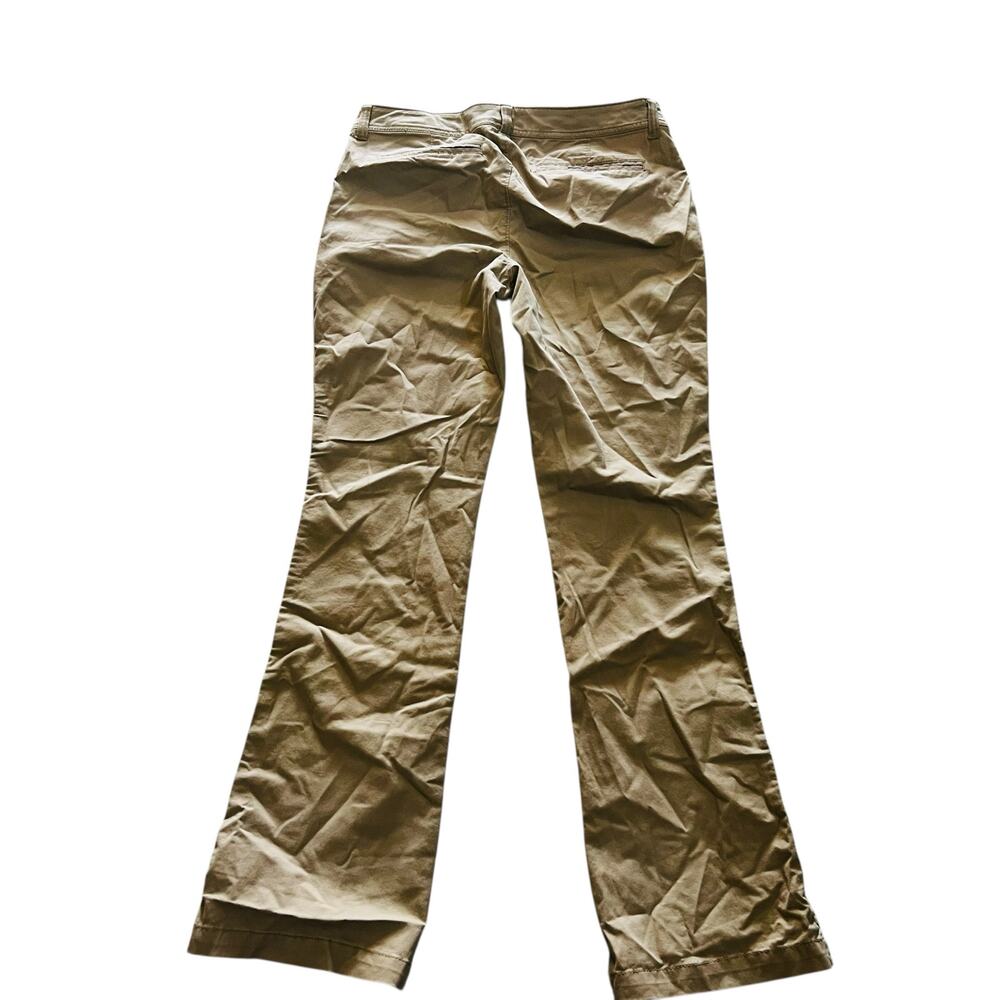 Old Navy Boot Cut Mid Rise Pants Size 8 NWT Tan - Picture 3 of 9